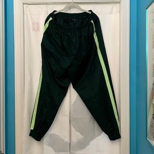 Eloquii joggers with side stripes